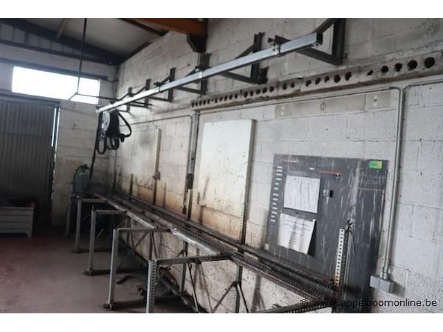 Complete bovenloop laslijn bestaande uit lasunit af 56.44r, lasapparaat electrax mig 356 digit - afbeelding 2 van  5