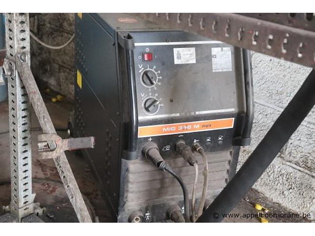 Complete bovenloop laslijn bestaande uit lasunit af 56.44r, lasapparaat electrex mig 356 digit - afbeelding 4 van  4