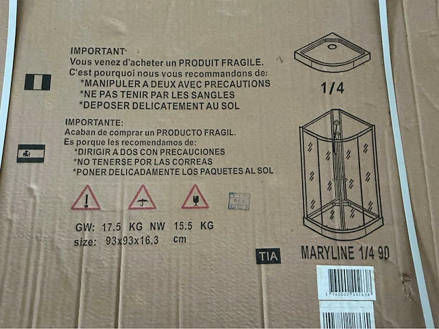 Complete douchecabine maryline douchecabine - afbeelding 3 van  4