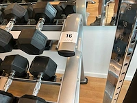 Complete halterset tunturi 8-30kg + rack bodytone - afbeelding 2 van  12