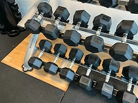 Complete halterset tunturi 8-30kg + rack bodytone - afbeelding 6 van  12