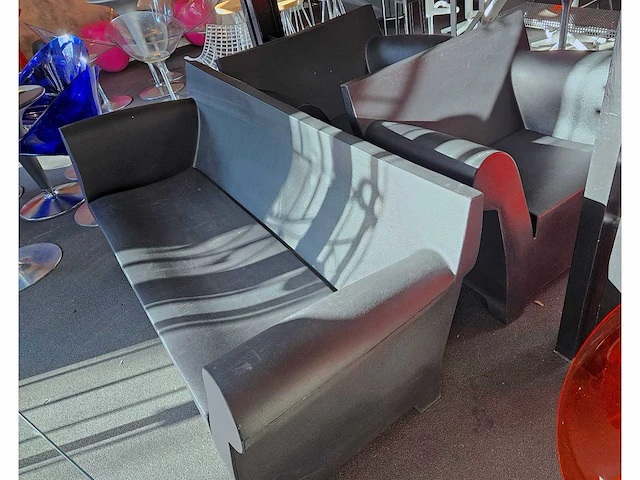 Complete set: design sofa 'bubble club' by kartell & starck - afbeelding 3 van  12