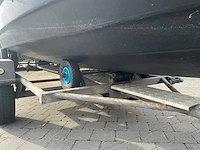 Complete vissersboot met honda buitenboordmotor + trailer (vaarklaar) - afbeelding 4 van  28