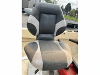 Complete vissersboot met honda buitenboordmotor + trailer (vaarklaar) - afbeelding 13 van  28