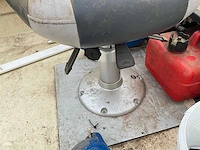 Complete vissersboot met honda buitenboordmotor + trailer (vaarklaar) - afbeelding 14 van  28