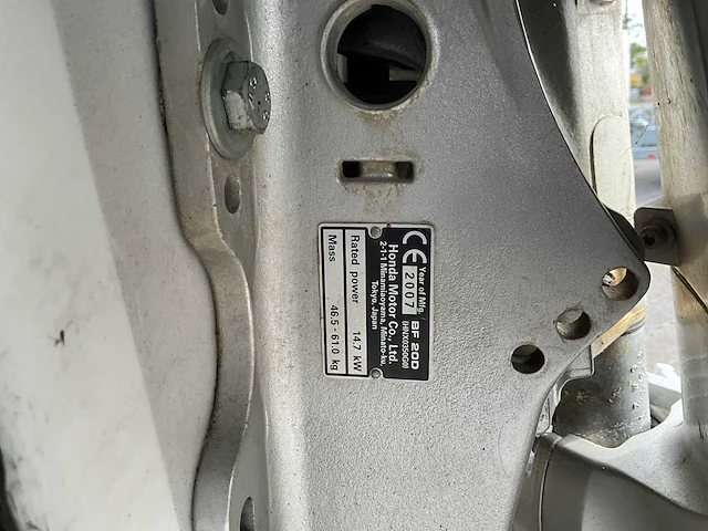 Complete vissersboot met honda buitenboordmotor + trailer (vaarklaar) - afbeelding 23 van  28