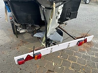 Complete vissersboot met honda buitenboordmotor + trailer (vaarklaar) - afbeelding 24 van  28