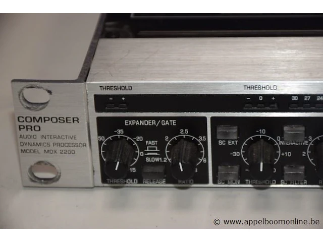 Composer pro behringer, mdx 2200, werking niet gekend - afbeelding 2 van  2
