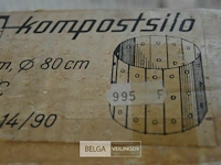Compost sylo ø80cm h=90cm - afbeelding 2 van  3