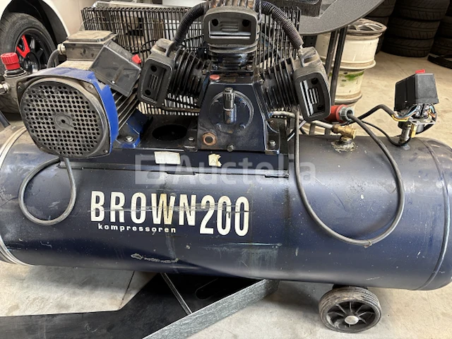 Compressor - ics - bruin 200 - afbeelding 1 van  5