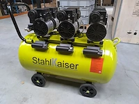 Compressor 100 liter olievrij stahlkaiser - afbeelding 4 van  11