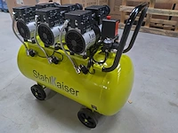 Compressor 100 liter olievrij stahlkaiser - afbeelding 7 van  11
