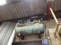 Compressor 300 liter (vintage) merk en model onleesbaar - afbeelding 1 van  3