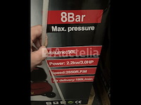 Compressor 50 liter powertech p-50l - afbeelding 2 van  3