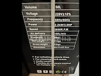 Compressor 50 liter powertech p-50l - afbeelding 3 van  3