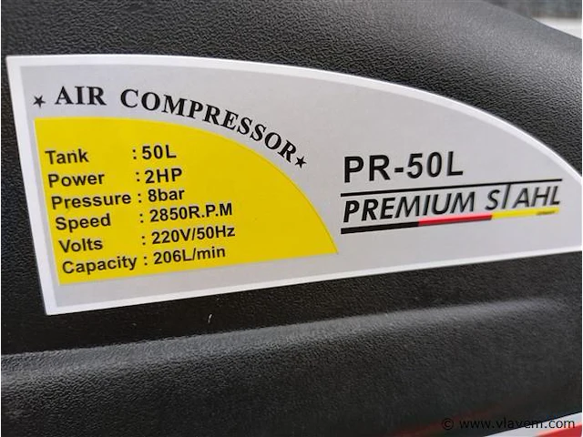 Compressor 50 liter - afbeelding 5 van  5