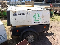 Compressor aanhangwagen compair c38gs 2004 - afbeelding 1 van  1