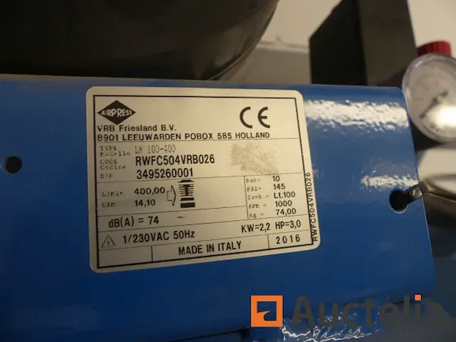 Compressor airpress lm 100-400 - afbeelding 3 van  6