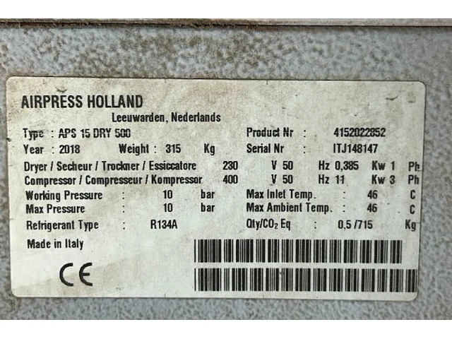 Compressor airpress - afbeelding 7 van  9