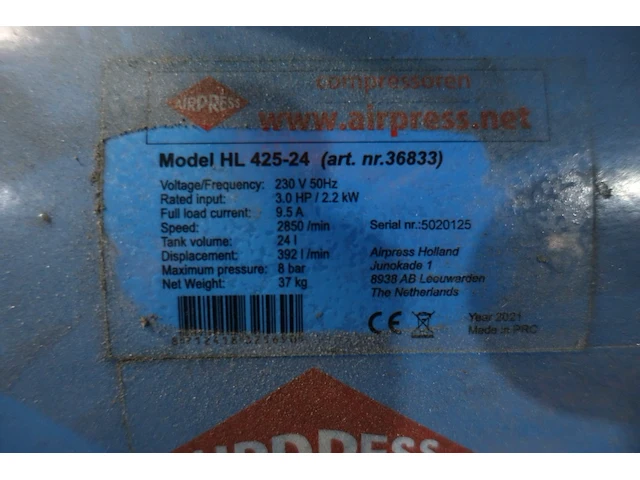 Compressor airpress - afbeelding 3 van  3