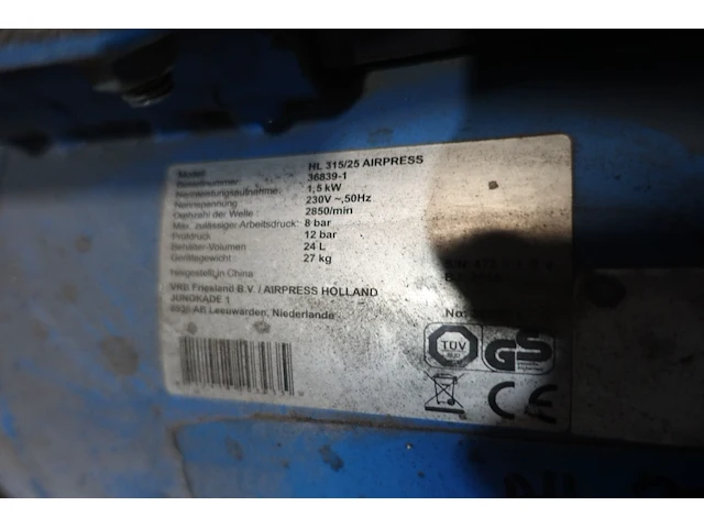 Compressor airpress - afbeelding 2 van  2