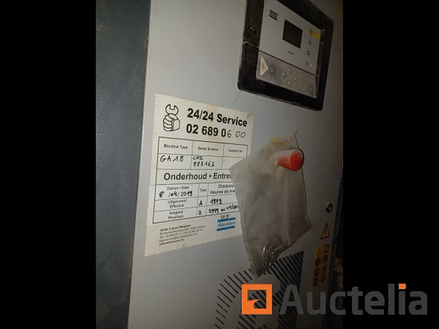 Compressor atlas copco ga 18 - afbeelding 5 van  5