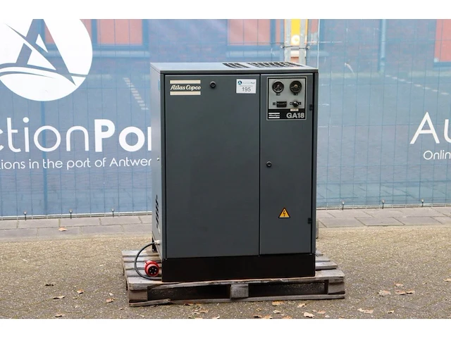 Compressor atlas copco ga18 sp elektrisch 1998 - afbeelding 1 van  1