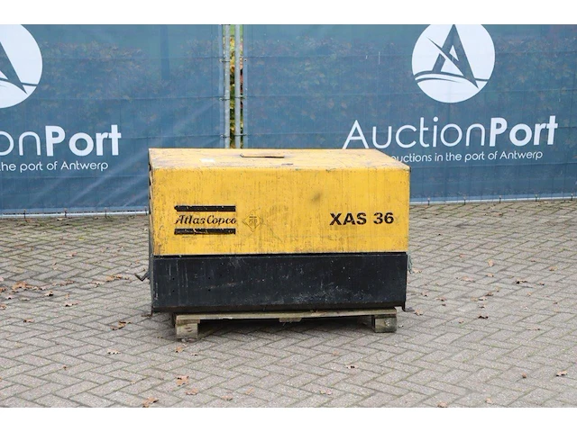 Compressor atlas copco xas36 diesel 7bar - afbeelding 1 van  1