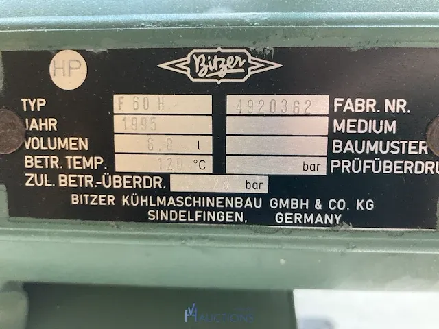 Compressor bitzer - afbeelding 3 van  5