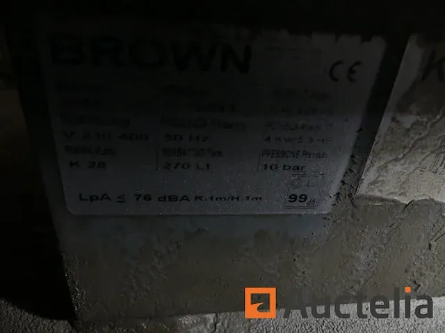 Compressor bruin cr 305+s - afbeelding 3 van  5