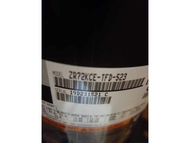 Compressor copeland - afbeelding 3 van  6