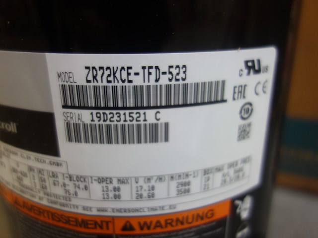 Compressor copeland - afbeelding 5 van  6