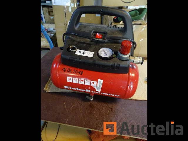 Compressor elektrische notebook einhell tc-ac 190/6/8 of - afbeelding 1 van  5