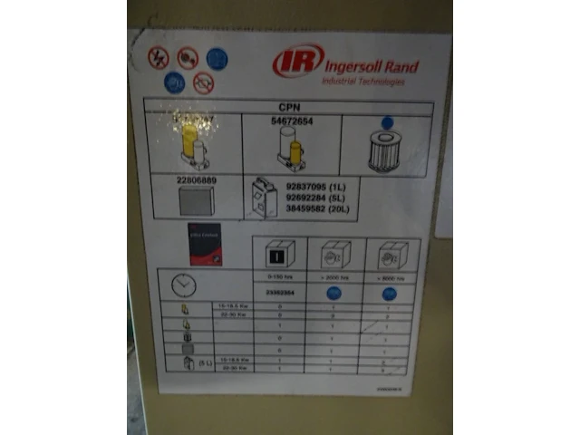 Compressor ingersoll rand - afbeelding 6 van  9