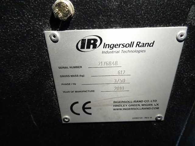 Compressor ingersoll rand - afbeelding 8 van  9