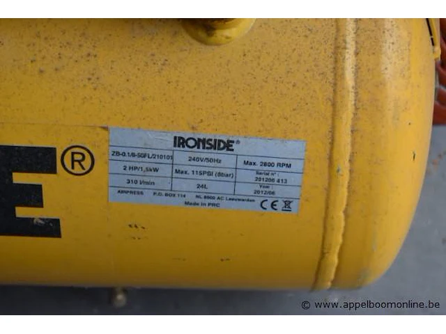 Compressor ironside, irc 25-310 - afbeelding 2 van  2