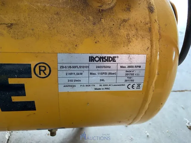 Compressor ironside - afbeelding 4 van  5