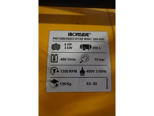 Compressor ironside - afbeelding 3 van  4