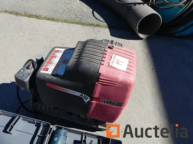 Compressor leonardo air brown laptop, bosch gsr 9.6 ves-2 boormachine - afbeelding 2 van  5