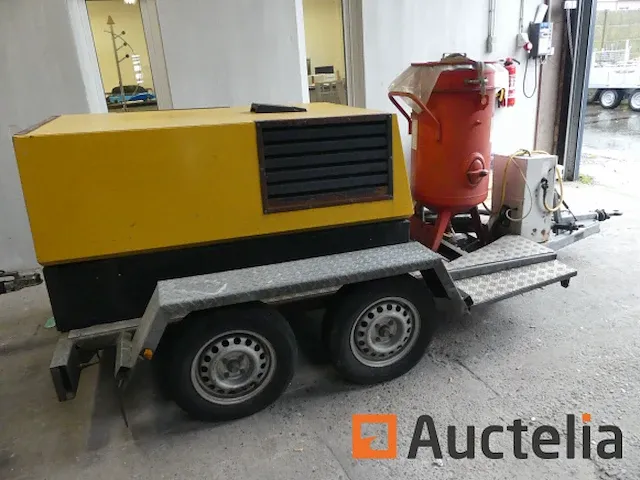 Compressor op aanhanger kaeser m42 - afbeelding 1 van  11