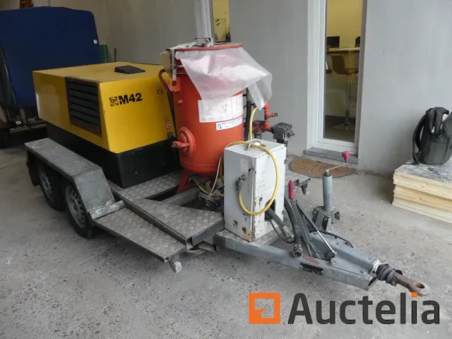 Compressor op aanhanger kaeser m42 - afbeelding 5 van  11