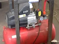 Compressor op inxo kar - afbeelding 1 van  2