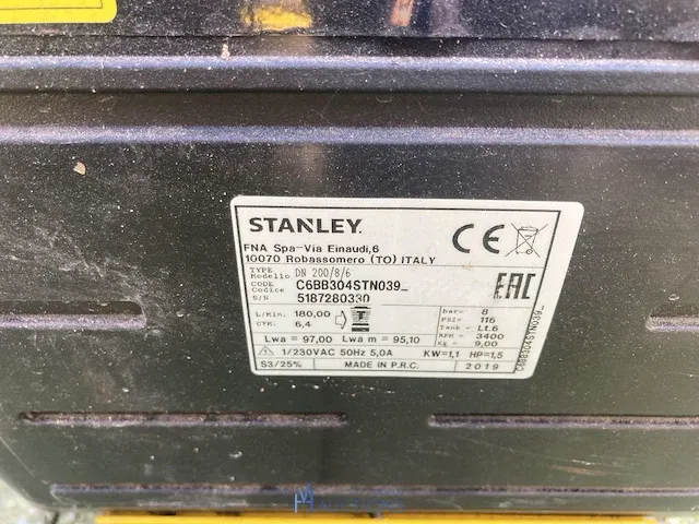 Compressor stanley - afbeelding 3 van  3