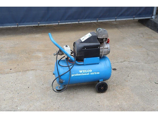 Compressor welco professional 25/210 elektrisch - afbeelding 1 van  1