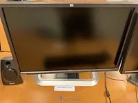 Computer hp compleet met 3 schermen, toetsenbord en muis en luidsprekers - afbeelding 5 van  7