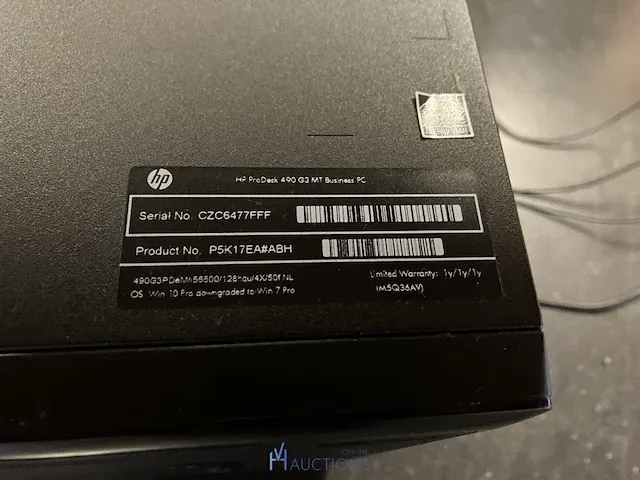 Computer hp compleet met scherm samsung - afbeelding 2 van  5