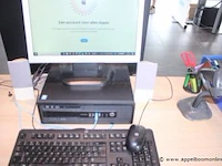 Computer hp, elitedesk plus tft scherm samsung, paswoord niet gekend