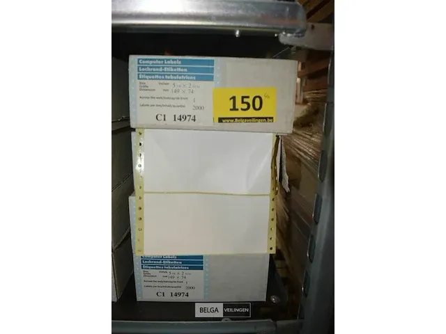 Computer labels 4 dozen 149x74mm 4x2000 c1 14974 - afbeelding 1 van  2
