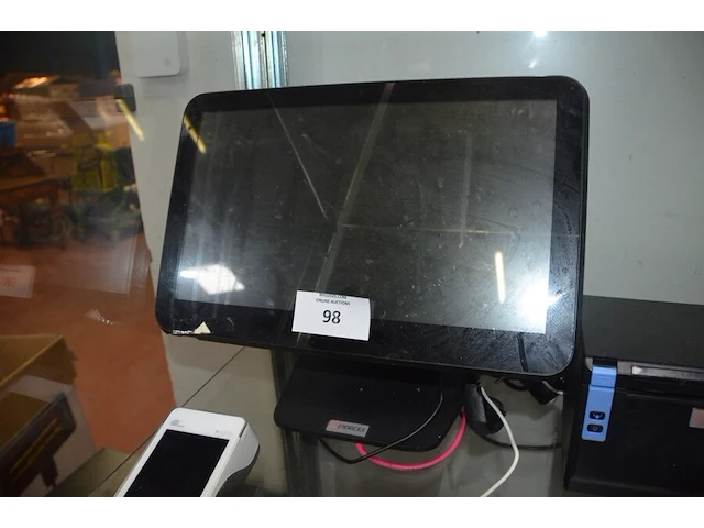 Computerkassa met touchscreen booq, labelprinter hendrickx, betaalterminal pax (12) - afbeelding 2 van  6