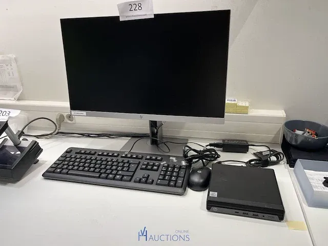 Computeropstelling hp - afbeelding 1 van  7